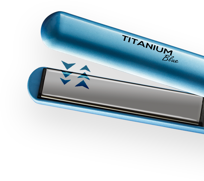 Prancha Britânia Cordão Giratório 220ºC Titanium Blue - Loja