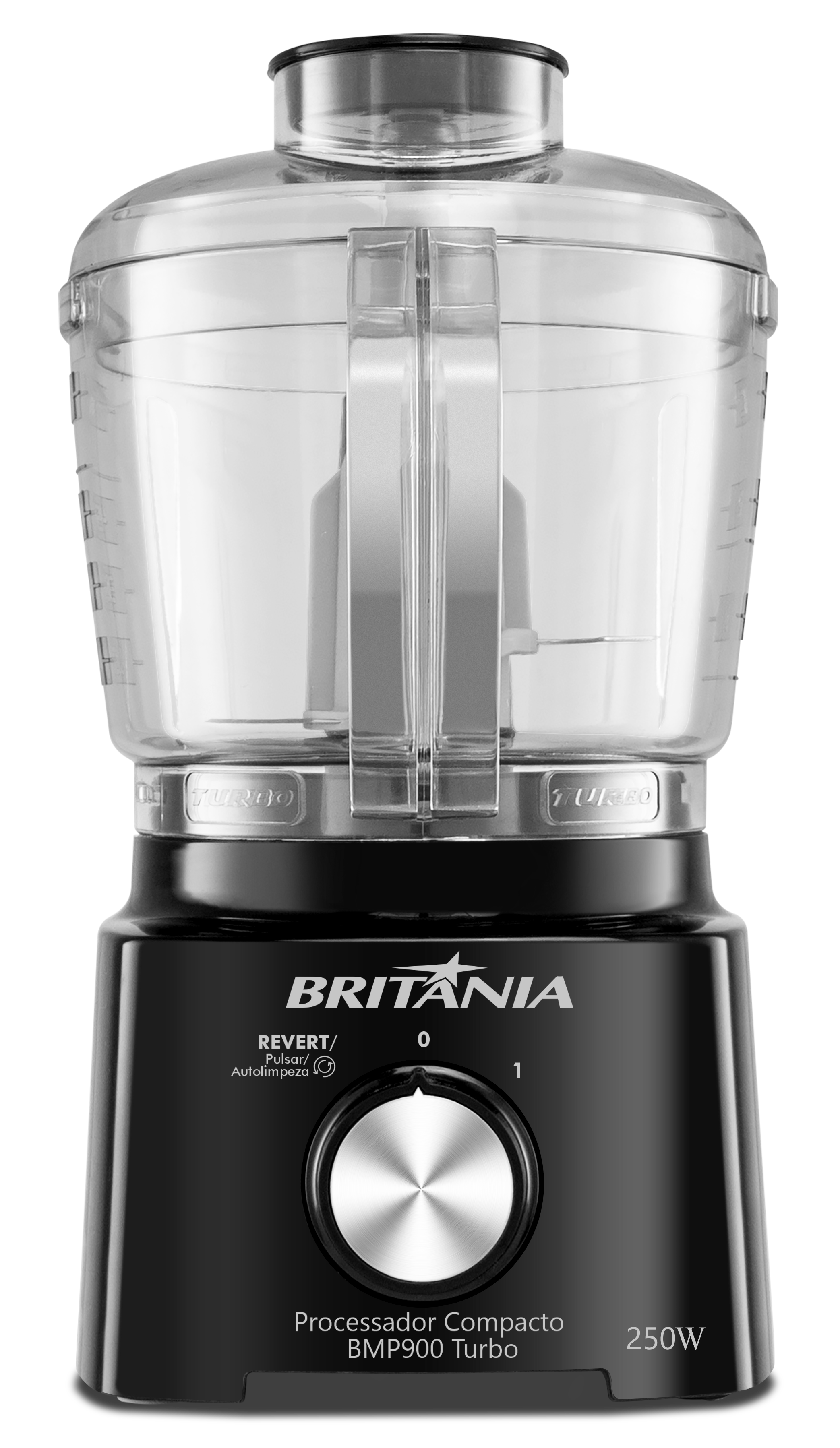Processador Britania BMP900 Preto Visão Frontal